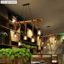GobekUsa Countryside Mesh Pendant Lamp with Rope Cord