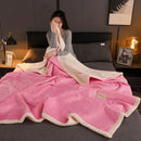 GobekUsa Cozy Autumn Blanket for Sofa Bed, Soft Warmth Single Double Blanket