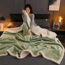 GobekUsa Cozy Autumn Blanket for Sofa Bed, Soft Warmth Single Double Blanket