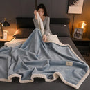 GobekUsa Cozy Autumn Blanket for Sofa Bed, Soft Warmth Single Double Blanket