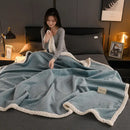 GobekUsa Cozy Autumn Blanket for Sofa Bed, Soft Warmth Single Double Blanket