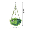 Green & cream coral fleece parrot hammock bed bedroom pet nest by Decorbites