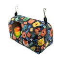 Cozy hanging hammock floral print warm bird nest for bedroom by Decorbites