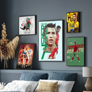 GobekUsa CR7 Self-Adhesive Art Poster for Home Decor