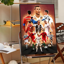 GobekUsa CR7 Self-Adhesive Art Poster for Home Decor