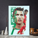 GobekUsa CR7 Self-Adhesive Art Poster for Home Decor
