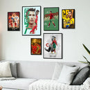 GobekUsa CR7 Self-Adhesive Art Poster for Home Decor