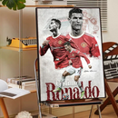 GobekUsa CR7 Self-Adhesive Art Poster for Home Decor