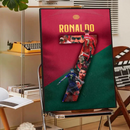 GobekUsa CR7 Self-Adhesive Art Poster for Home Decor