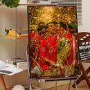 Modern red & green cr7 self-adhesive art poster bedroom decor by Decorbites