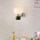 GobekUsa Cream Breeze Pumpkin LED Wall Sconces for Bedroom Living Room Dining Hallway