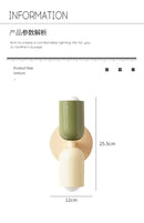 GobekUsa Cream Double Head Wall Lamp: Nordic Medieval Design for Bedroom, Children's Room, Study