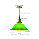 GobekUsa Cream Glass LED Pendant Brass Hanging Lamp for Kitchen Restaurant Living Room