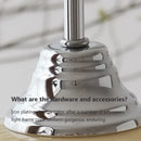 GobekUsa Cream Glass Nordic LED Pendant Light for Home Decor and Lighting