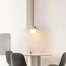 GobekUsa Cream Stone Chandelier Pendant Lamp - Nordic Style Bedroom Hanging Light