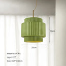 GobekUsa Cream Wind LED Chandelier: Nordic Minimalist Wabi Sabi Style for Dining Room, Bedroom & Bar