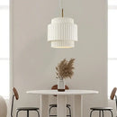 GobekUsa Cream Wind LED Chandelier: Nordic Minimalist Wabi Sabi Style for Dining Room, Bedroom & Bar