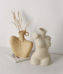 GobekUsa Creative Ceramic Human Vase for Home Decor