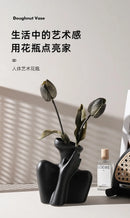 GobekUsa Creative Ceramic Human Vase for Home Decor