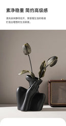 GobekUsa Creative Ceramic Human Vase for Home Decor