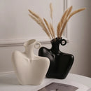 GobekUsa Creative Ceramic Human Vase for Home Decor