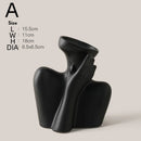 GobekUsa Creative Ceramic Human Vase for Home Decor