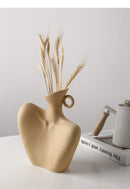 GobekUsa Creative Ceramic Human Vase for Home Decor