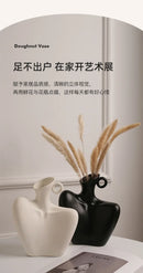 GobekUsa Creative Ceramic Human Vase for Home Decor