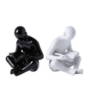 GobekUsa Creative Ceramics Sculpture for Modern Desktop Bookcase Decor and Home Craft Decoration