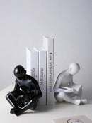 GobekUsa Creative Ceramics Sculpture for Modern Desktop Bookcase Decor and Home Craft Decoration