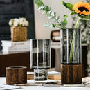 GobekUsa Creative Retro Glass Vase for Living Room