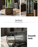 GobekUsa Creative Retro Glass Vase for Living Room
