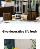 GobekUsa Creative Retro Glass Vase for Living Room