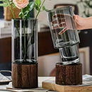 GobekUsa Creative Retro Glass Vase for Living Room