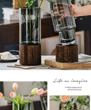 GobekUsa Creative Retro Glass Vase for Living Room