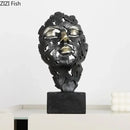 GobekUsa Creative Thinker Modern Sculpture Decor Ornament for Desk and Room Aesthetics