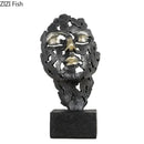 GobekUsa Creative Thinker Modern Sculpture Decor Ornament for Desk and Room Aesthetics
