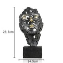 GobekUsa Creative Thinker Modern Sculpture Decor Ornament for Desk and Room Aesthetics