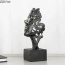 GobekUsa Creative Thinker Modern Sculpture Decor Ornament for Desk and Room Aesthetics
