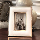 GobekUsa Crocodile Leather Modern Photo Frame for Living Room Decor & Gifts