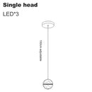 GobekUsa Crystal Ball Chandelier: Stylish Meteor Shower Lighting for Restaurant, Bar, and Home