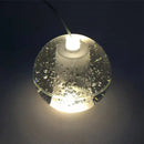 GobekUsa Crystal Ball Chandelier: Stylish Meteor Shower Lighting for Restaurant, Bar, and Home