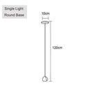 GobekUsa Crystal Ball Chandelier: Long Adjustable Staircase Pendant Light perfect for Home & Restaurant