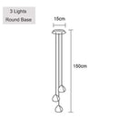 GobekUsa Crystal Ball Chandelier: Long Adjustable Staircase Pendant Light perfect for Home & Restaurant