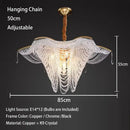GobekUsa Crystal Butterfly Chandeliers: Elegant Modern LED Pendant Lights for Luxe Living Room