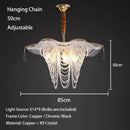 GobekUsa Crystal Butterfly Chandeliers: Elegant Modern LED Pendant Lights for Luxe Living Room