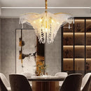 GobekUsa Crystal Butterfly Chandeliers: Elegant Modern LED Pendant Lights for Luxe Living Room