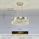 GobekUsa Crystal Butterfly Living Room Lamp: Luxury Postmodern Dining Room Lighting