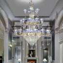 GobekUsa Crystal Candle Chandelier for Living Room, Bedroom, and Dining Room
