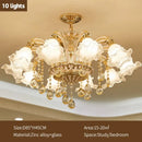 GobekUsa Crystal Ceiling Chandelier: Nordic Modern Luxury for Living Room, Hotel, Lobby.